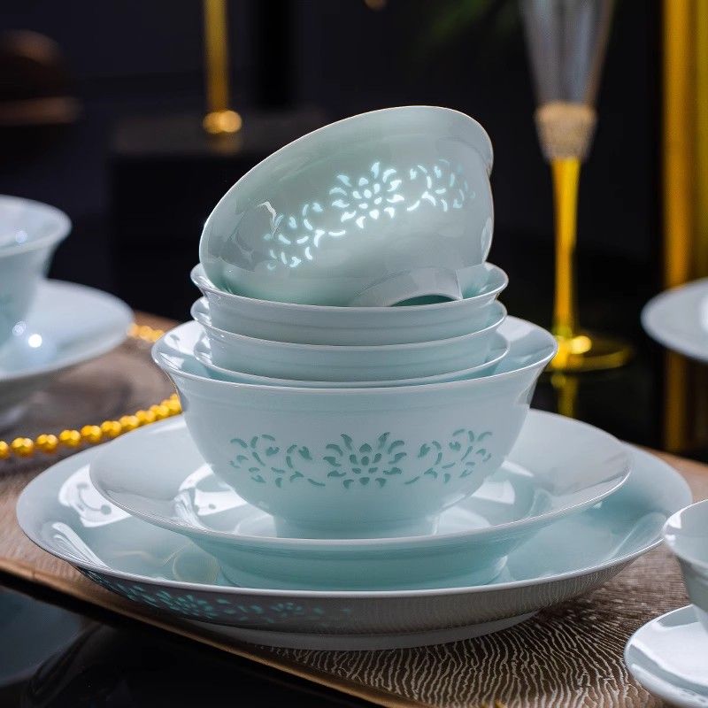 碟盘套装轻奢高级感