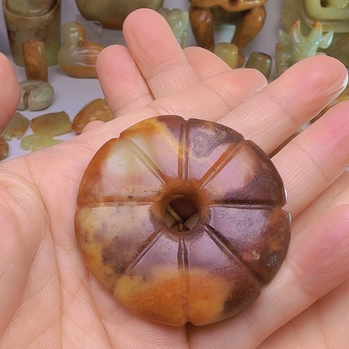 和田玉吊坠(不含链)未镶嵌