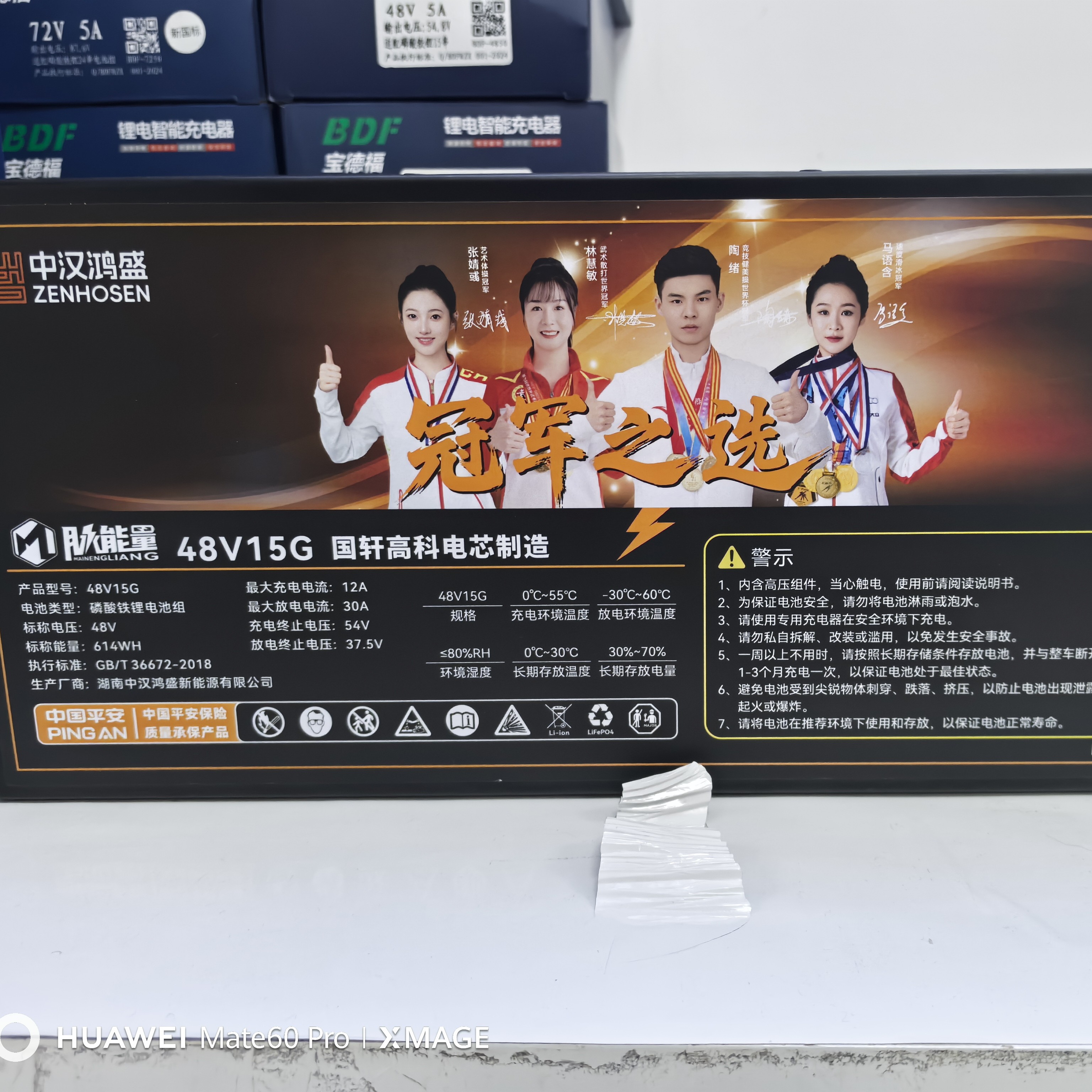 【48V15G】国轩高科脉能量磷酸铁锂电池适用小型两轮车