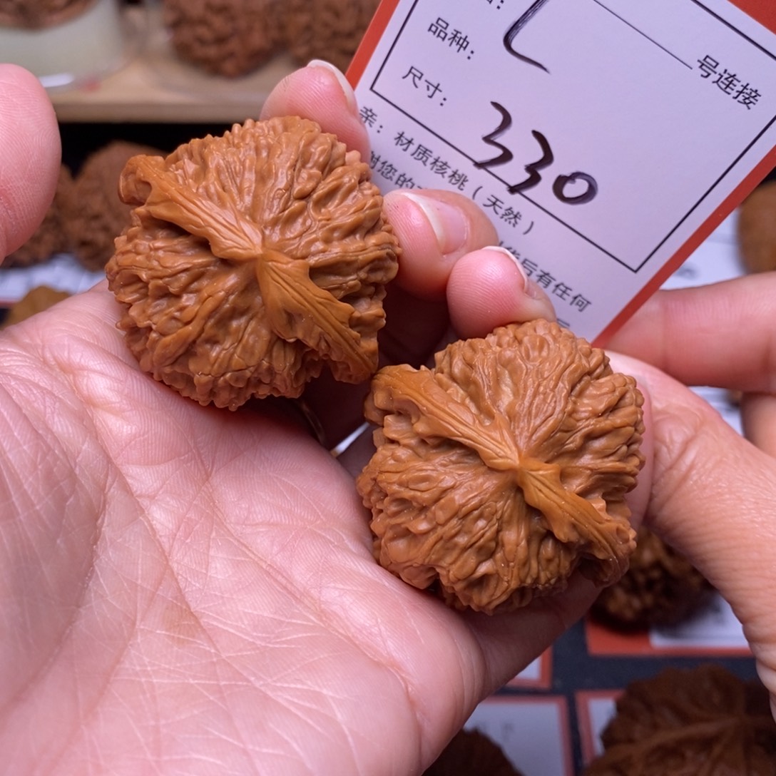把件文玩核桃41白狮子330号
