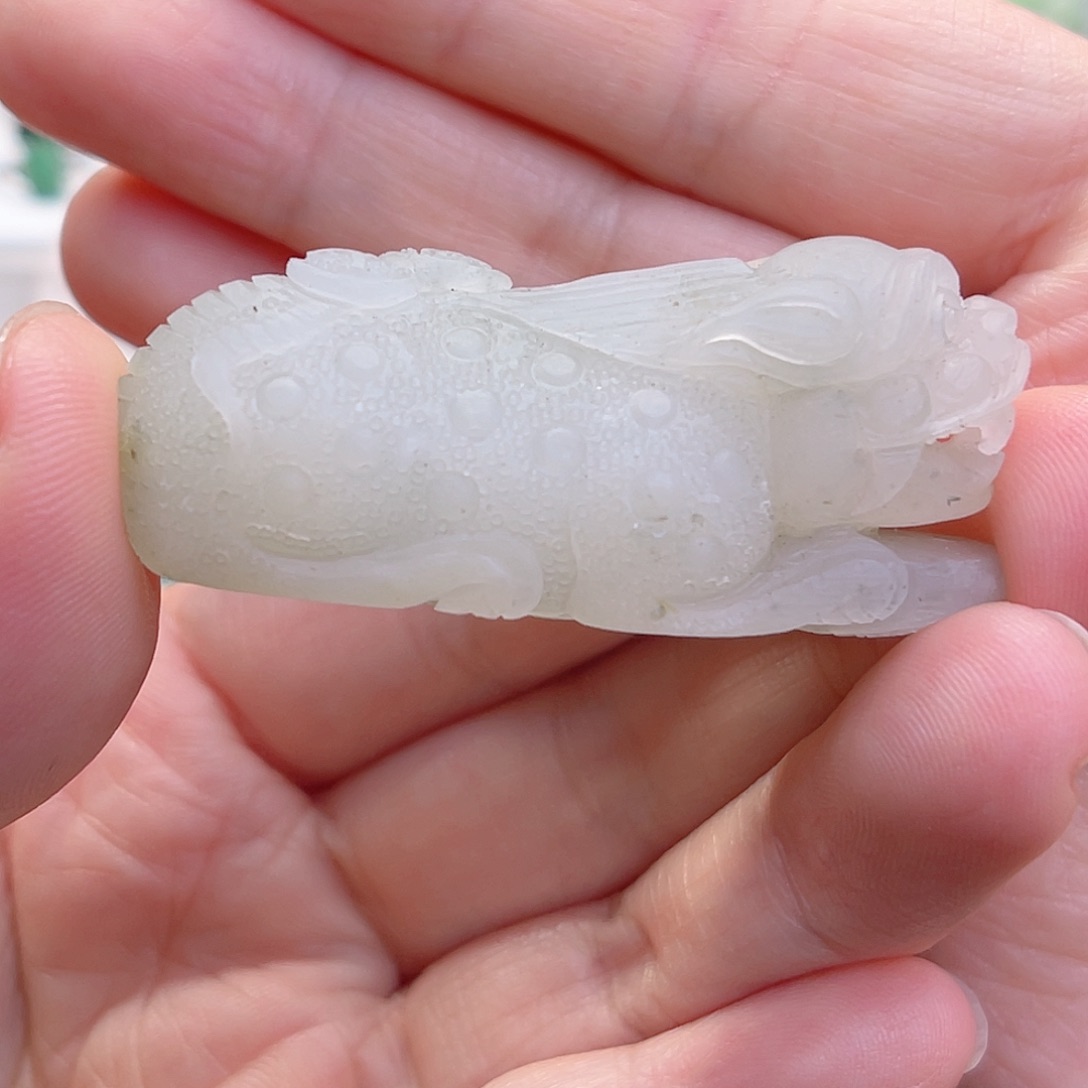 独山玉颈饰未镶嵌紫**来