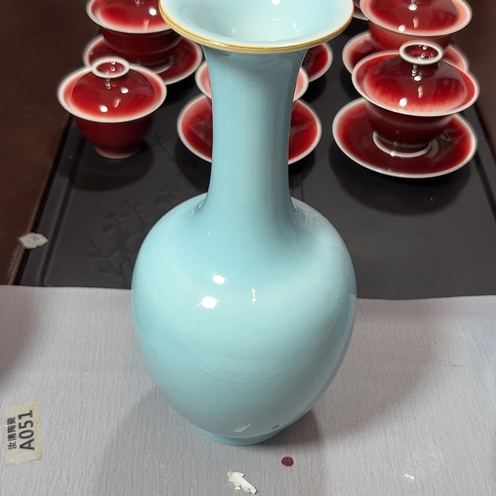 车***6景德镇高温陶瓷花瓶