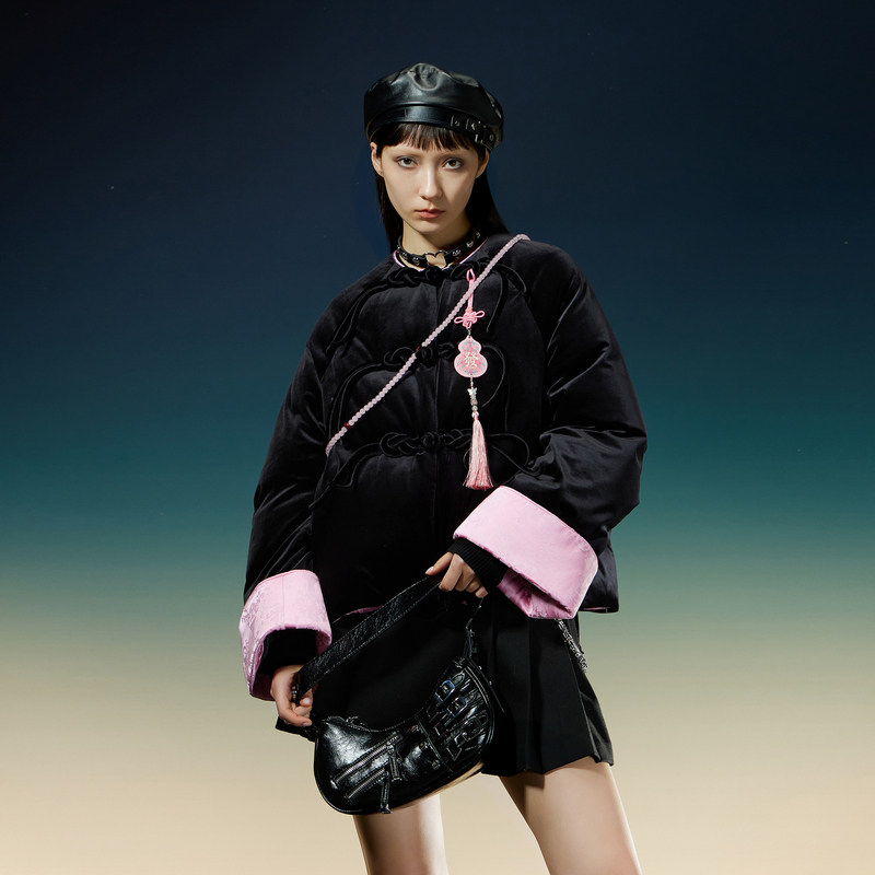 PHORM2025新中式盘扣设计师款羽绒服冬款Y34121456