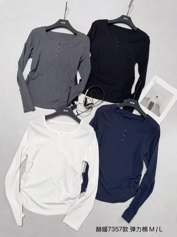 7357 G 法式复古圆领时尚气质上衣 F29 三楼