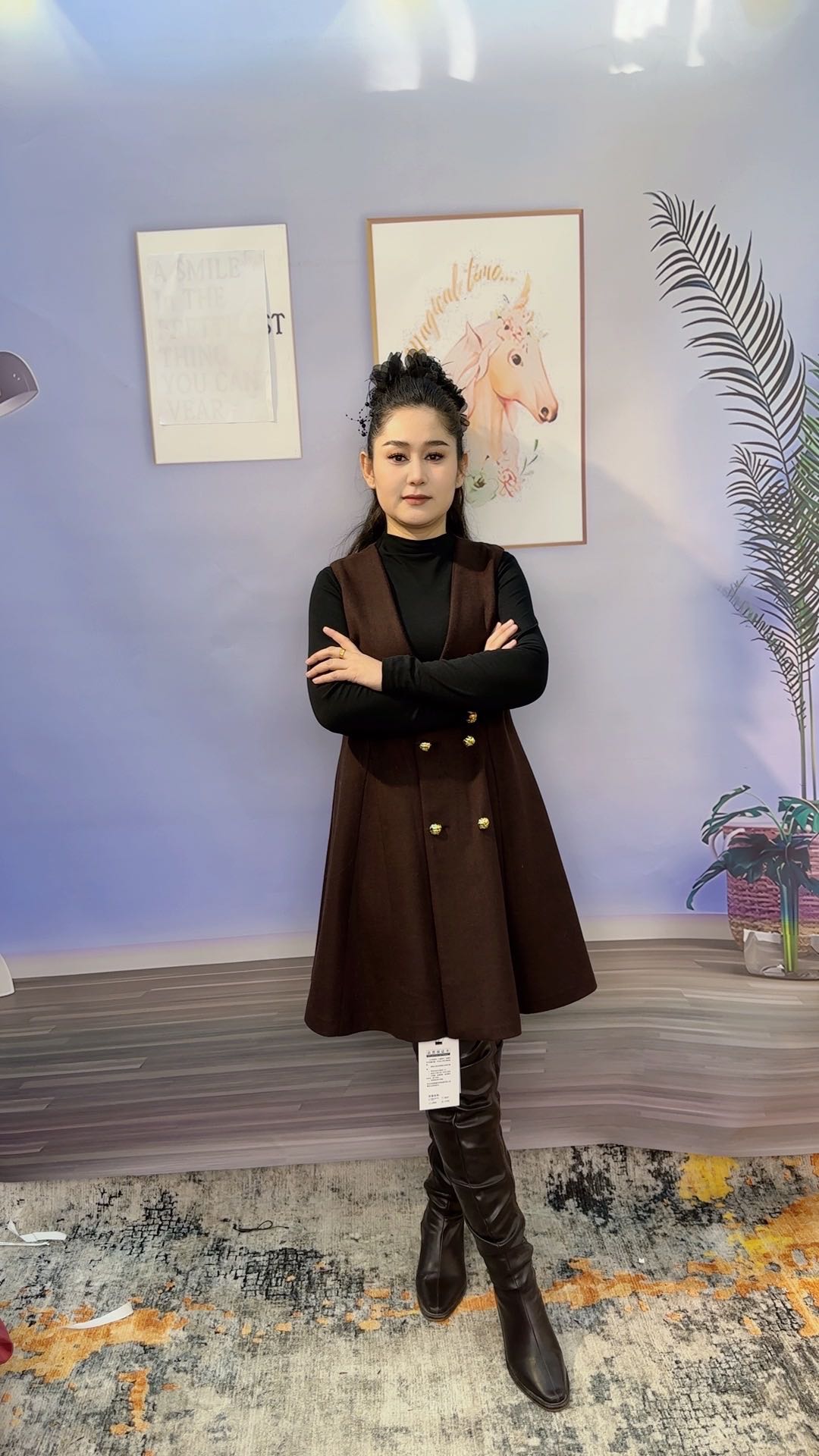 仙女风静奢风气质轻熟风时尚套装时尚显瘦法式百搭