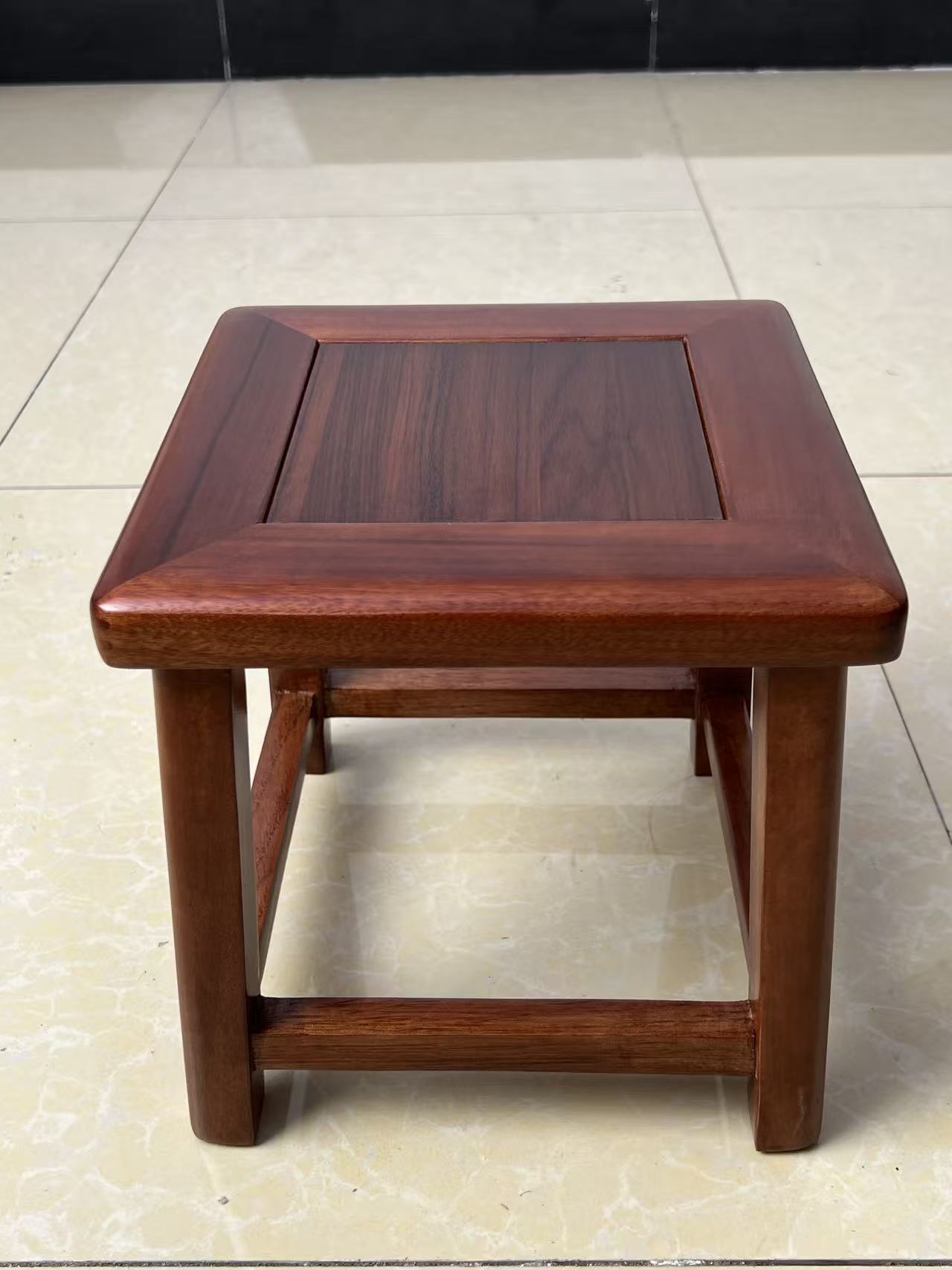 （25高）三号乌金木小方凳简约家用小凳子换鞋凳