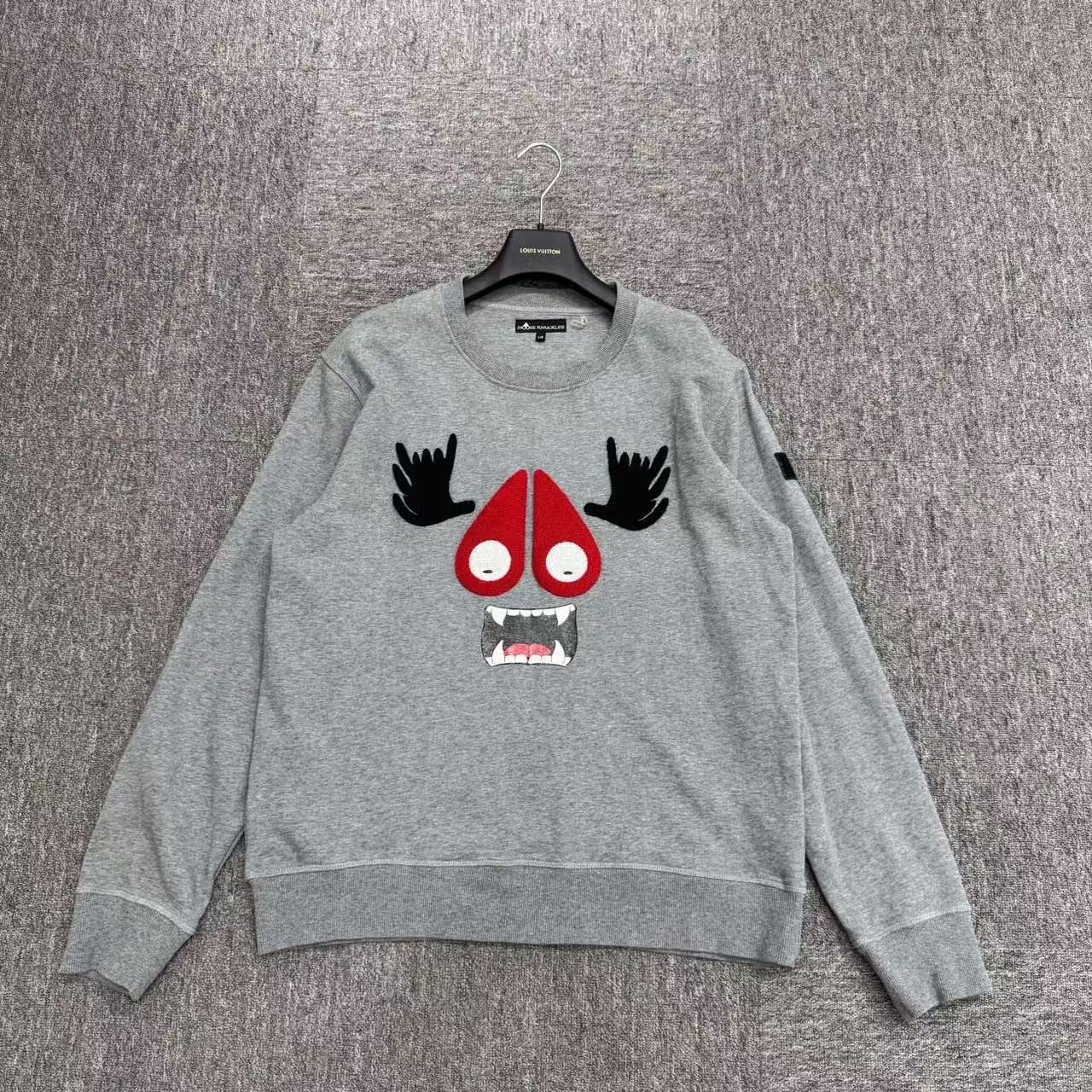 99新 maje Moose KNUCKLES 剪刀怪兽卫衣/L码/16672
