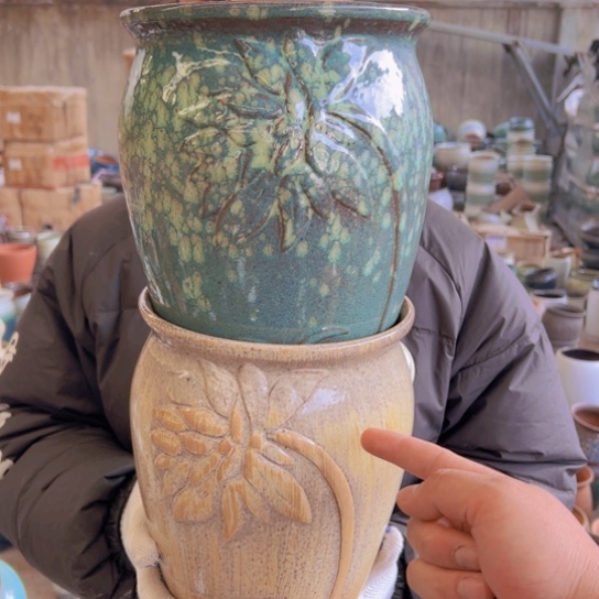 紫砂花盆高25口20————-