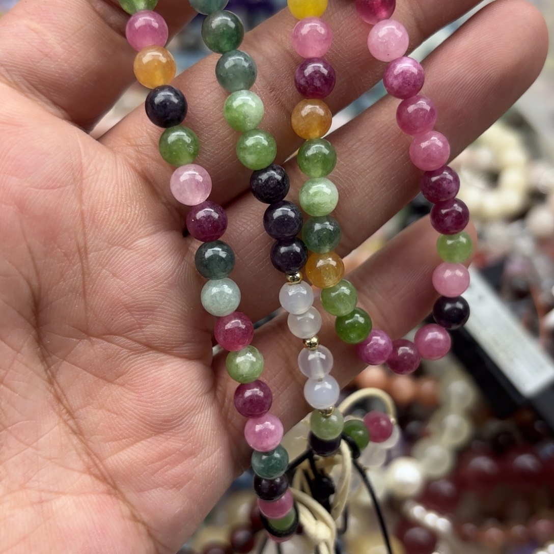 手链银S925镶嵌水晶