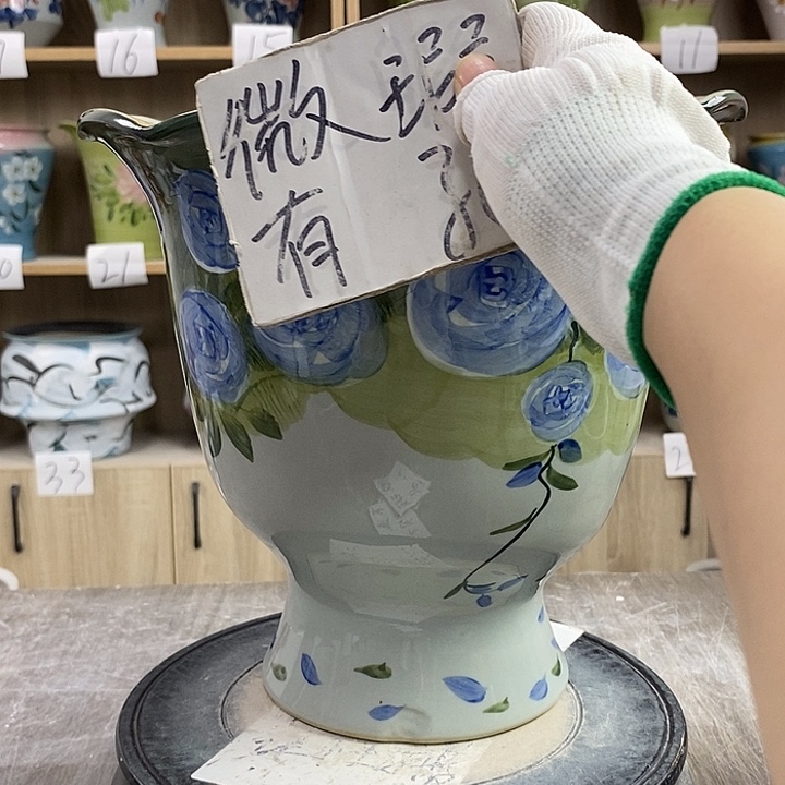 罐23xc景德镇陶瓷花盆