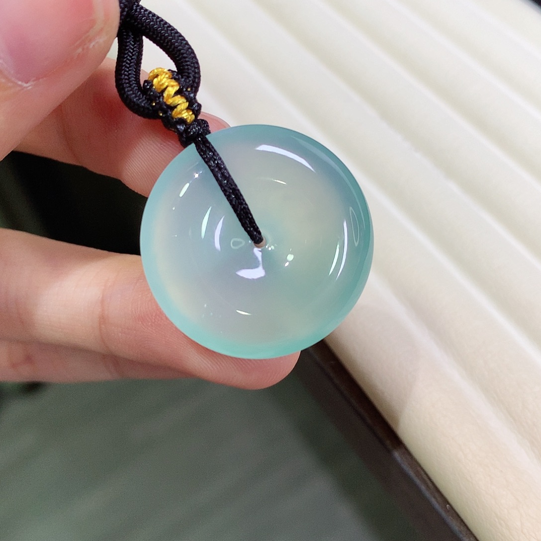 翡翠未镶嵌颈饰25-5.9