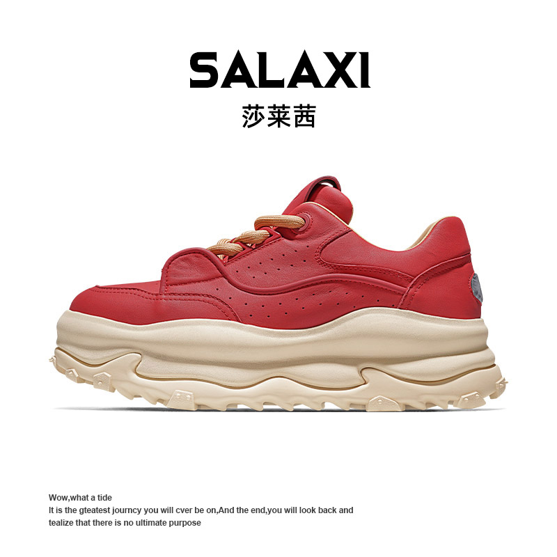 【双12】SALAXI/莎莱茜冬季新品ins个性潮流面包鞋男女款美式鞋子