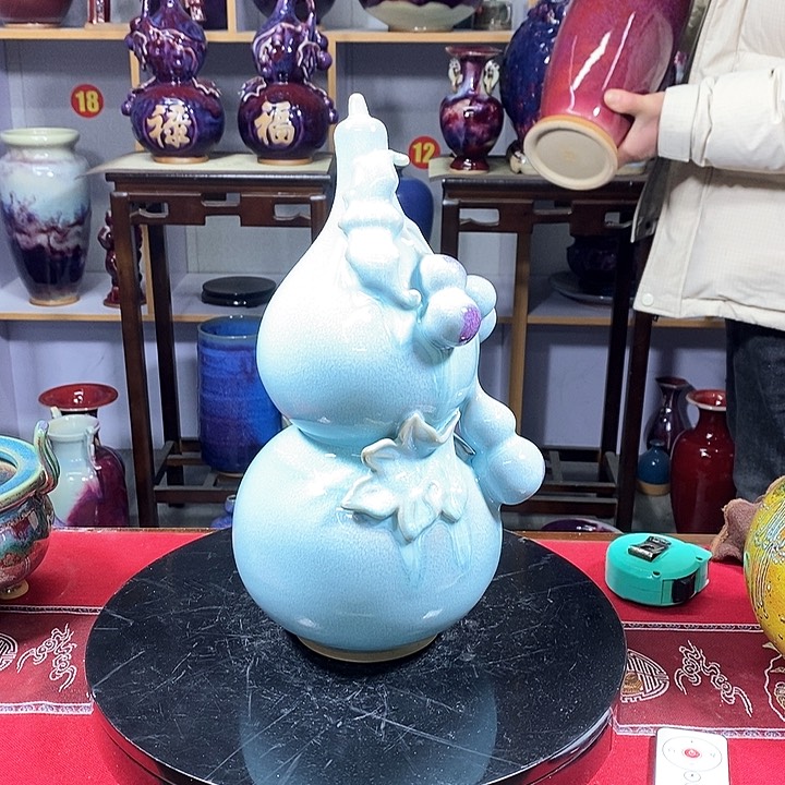 瓶中国神垕精品钧瓷