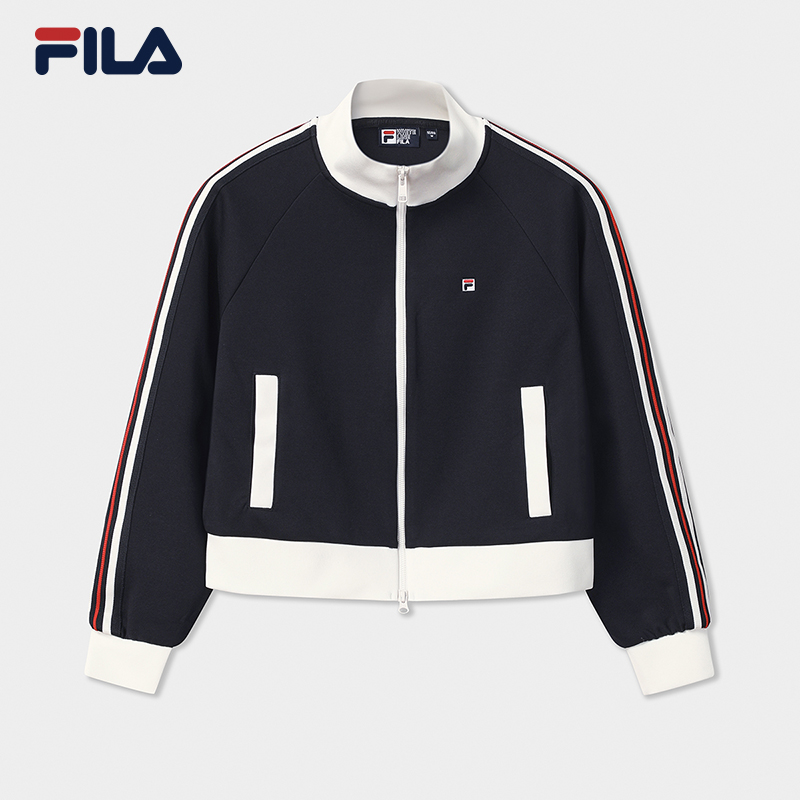 Fila/斐乐针织上衣长袖运动时尚休闲百搭秋季春季女士F11W548503F