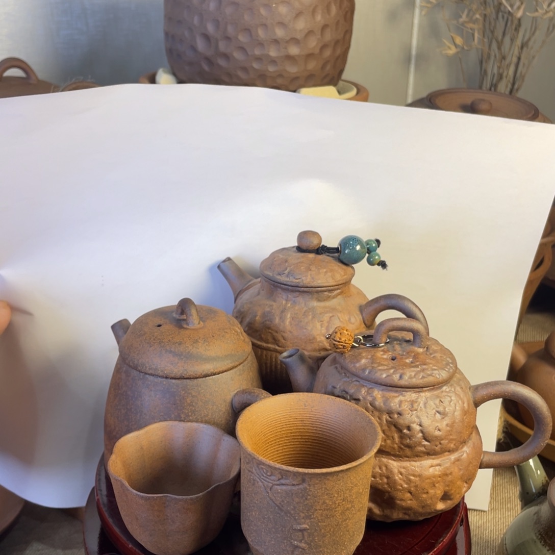 5件套老岩泥壶与杯