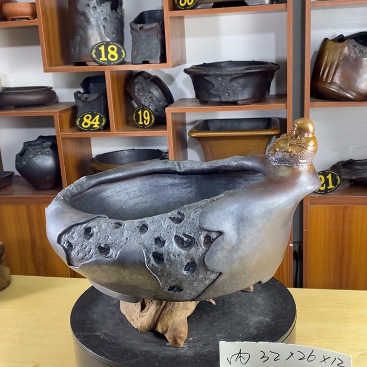 w*y大何紫砂花盆