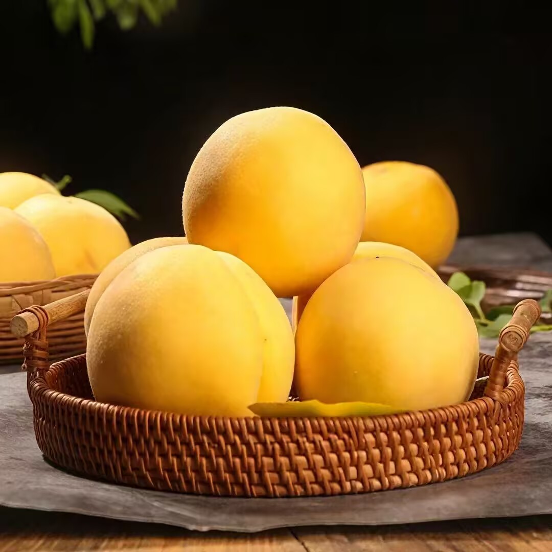 现摘现发锦绣黄桃爆甜多汁蜜香味浓郁新鲜水果