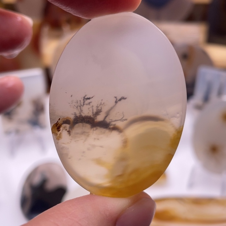 玛瑙/玉髓未镶嵌吊坠(不含链)