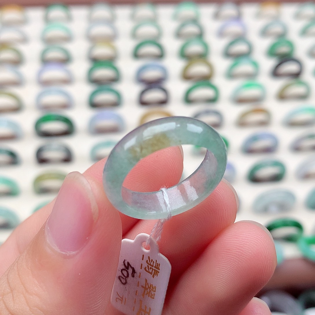 翡翠戒指未镶嵌18号