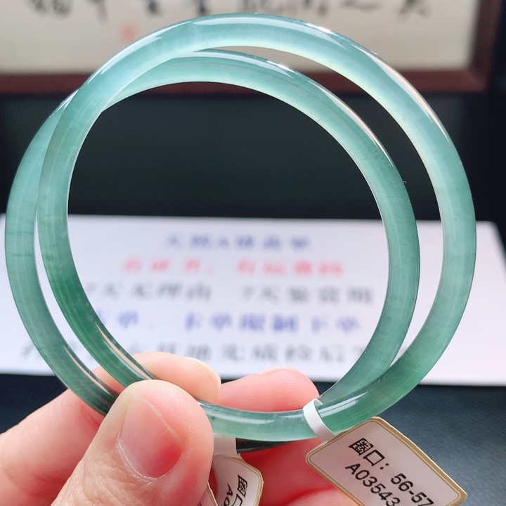 翡翠未镶嵌手镯翡翠手镯29