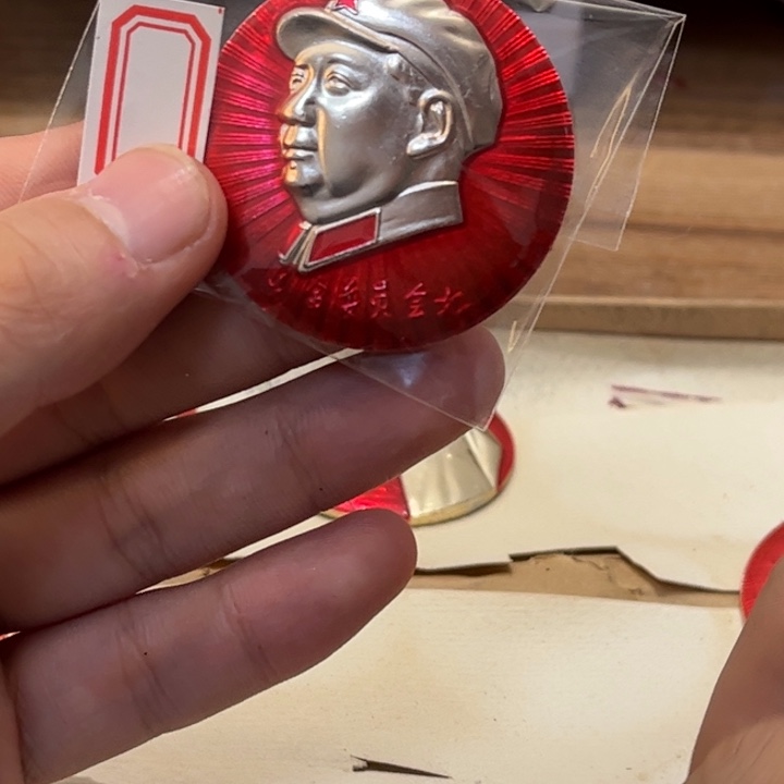 朗***庭像章一一高贵轻言