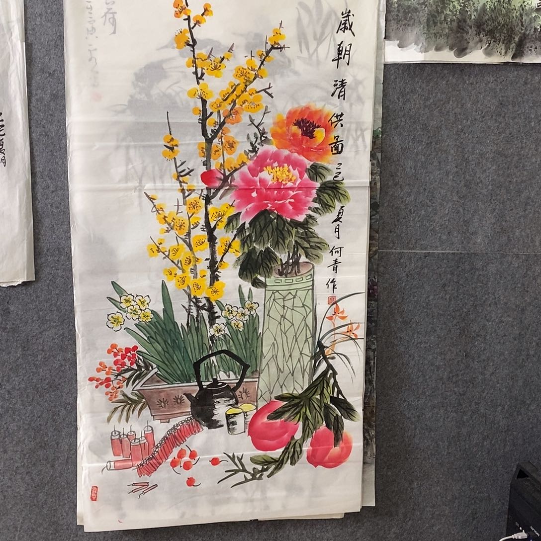 国画手写手绘国画作品43