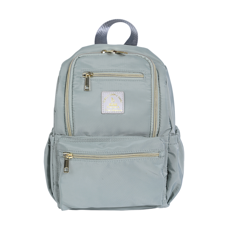 A~B 对准编号拍双肩包背包书包女士休闲百搭手拎小众包包托特包