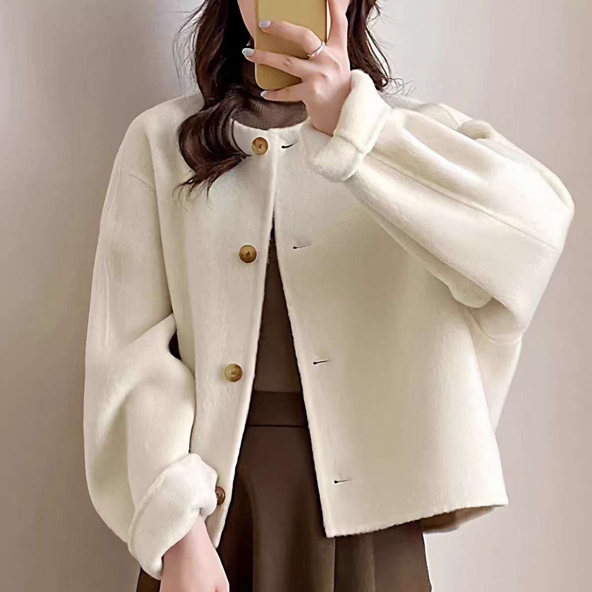 【青空仓库】201-400 羊毛大衣古风新中式秋冬日常百搭气质2025上新