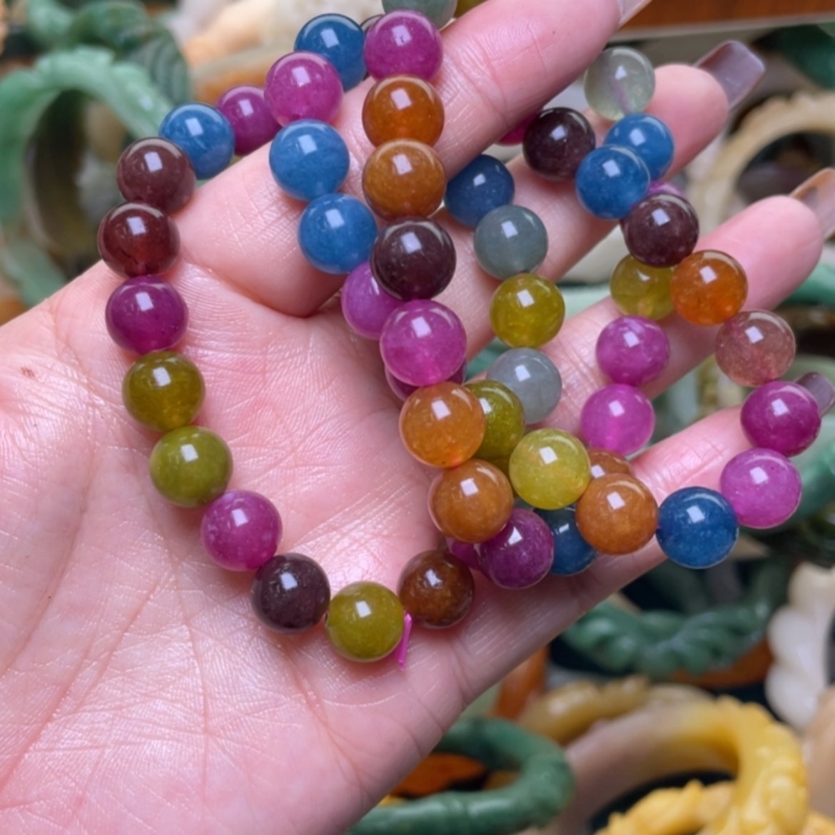 【闪购商品】未镶嵌手镯（圆镯）石英质玉