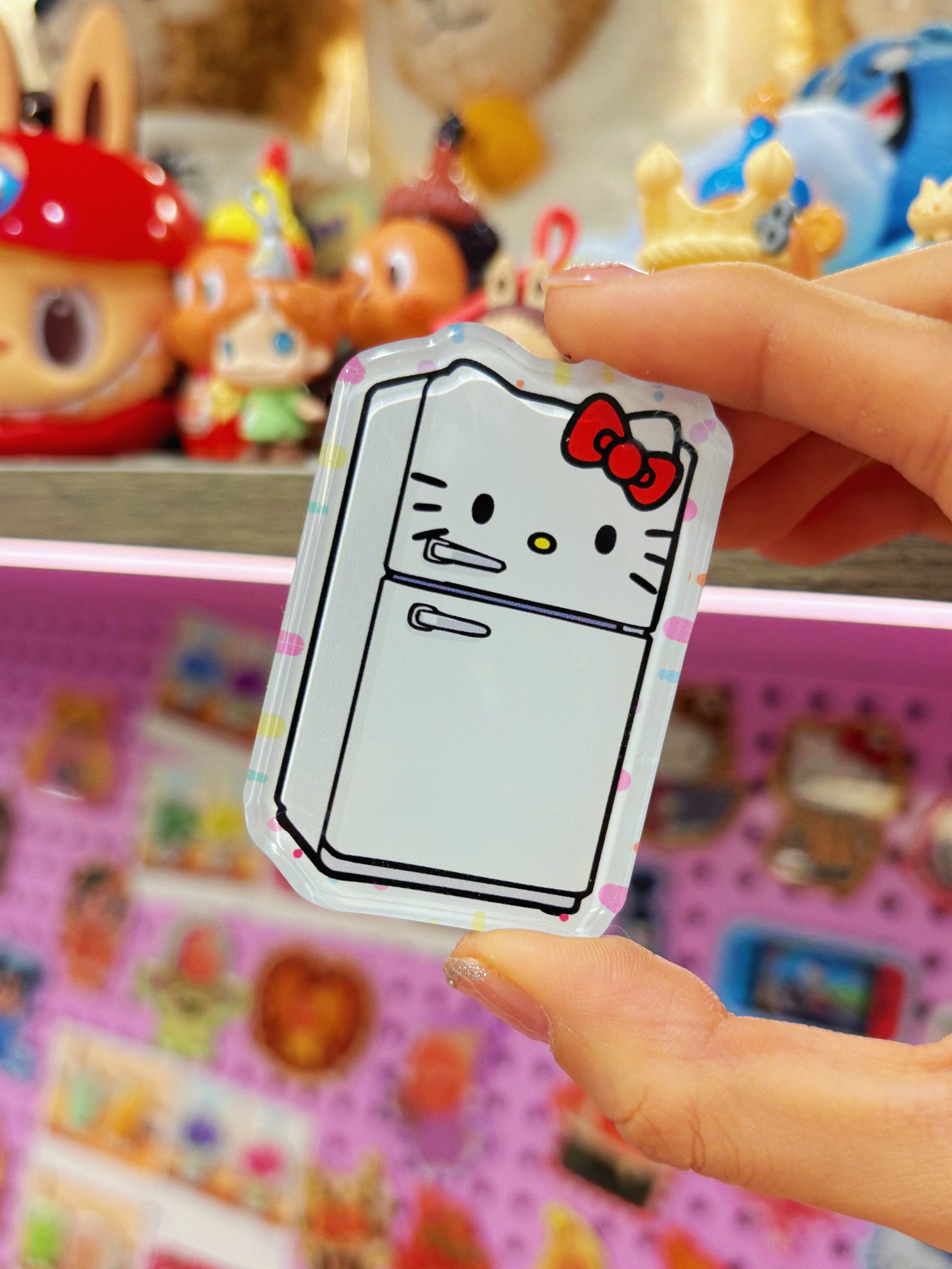 【helloKitty4.0】DIY异形亚克力冰箱贴礼物