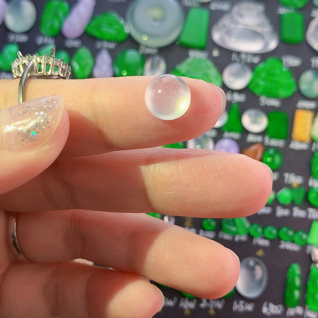 翡翠未镶嵌颈饰纯天然翡翠a货