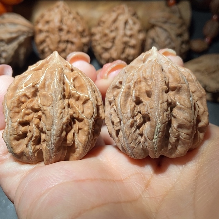 把件文玩核桃东北楸子小雪218