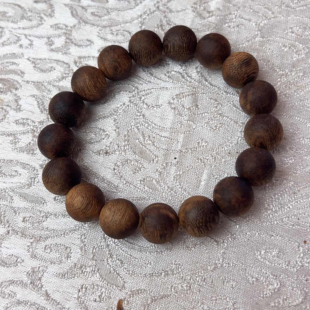 沉香手串1.3沉水浮白奇17克多样性发一沉香手串