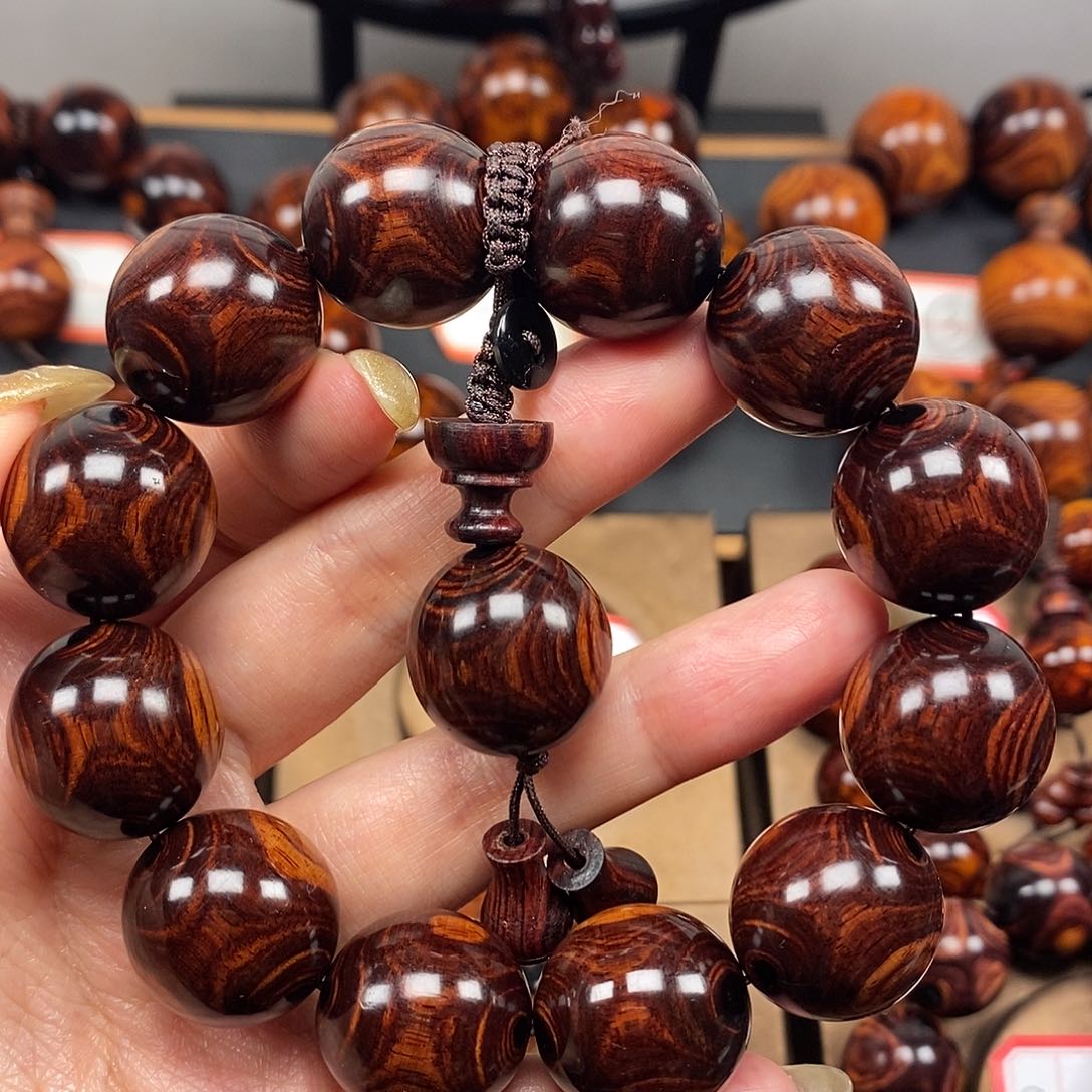 【闪购商品】黄花梨/降香黄檀2.0对眼鬼脸