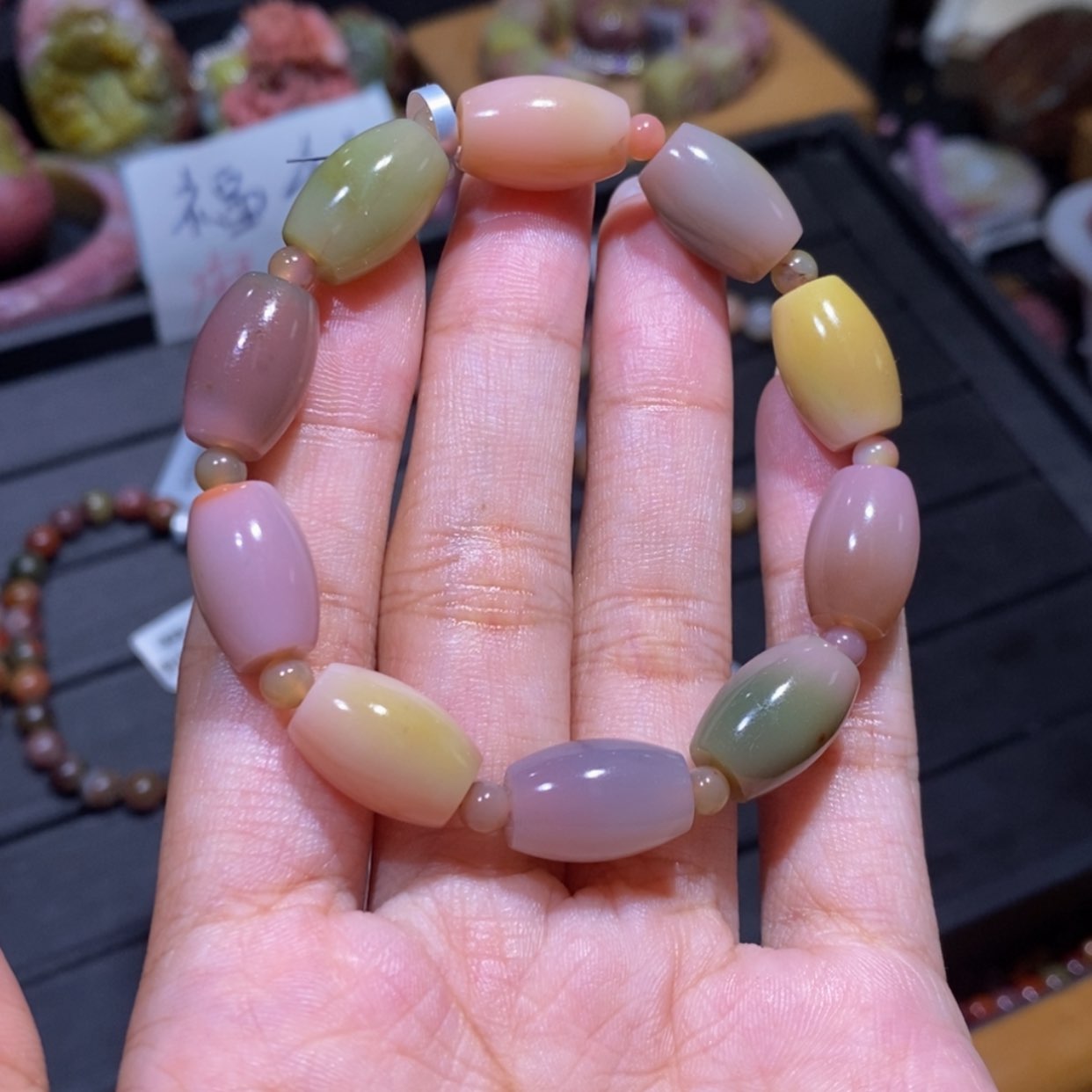【闪购商品】玛瑙/玉髓手串未镶嵌盐源玛瑙