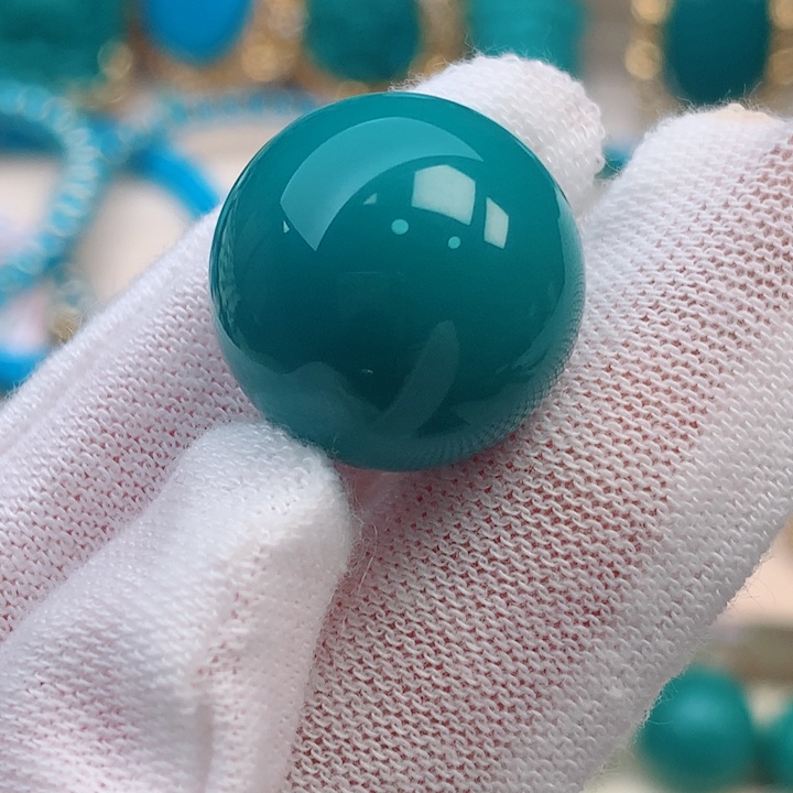 【闪购商品】绿松石配饰未镶嵌17.5