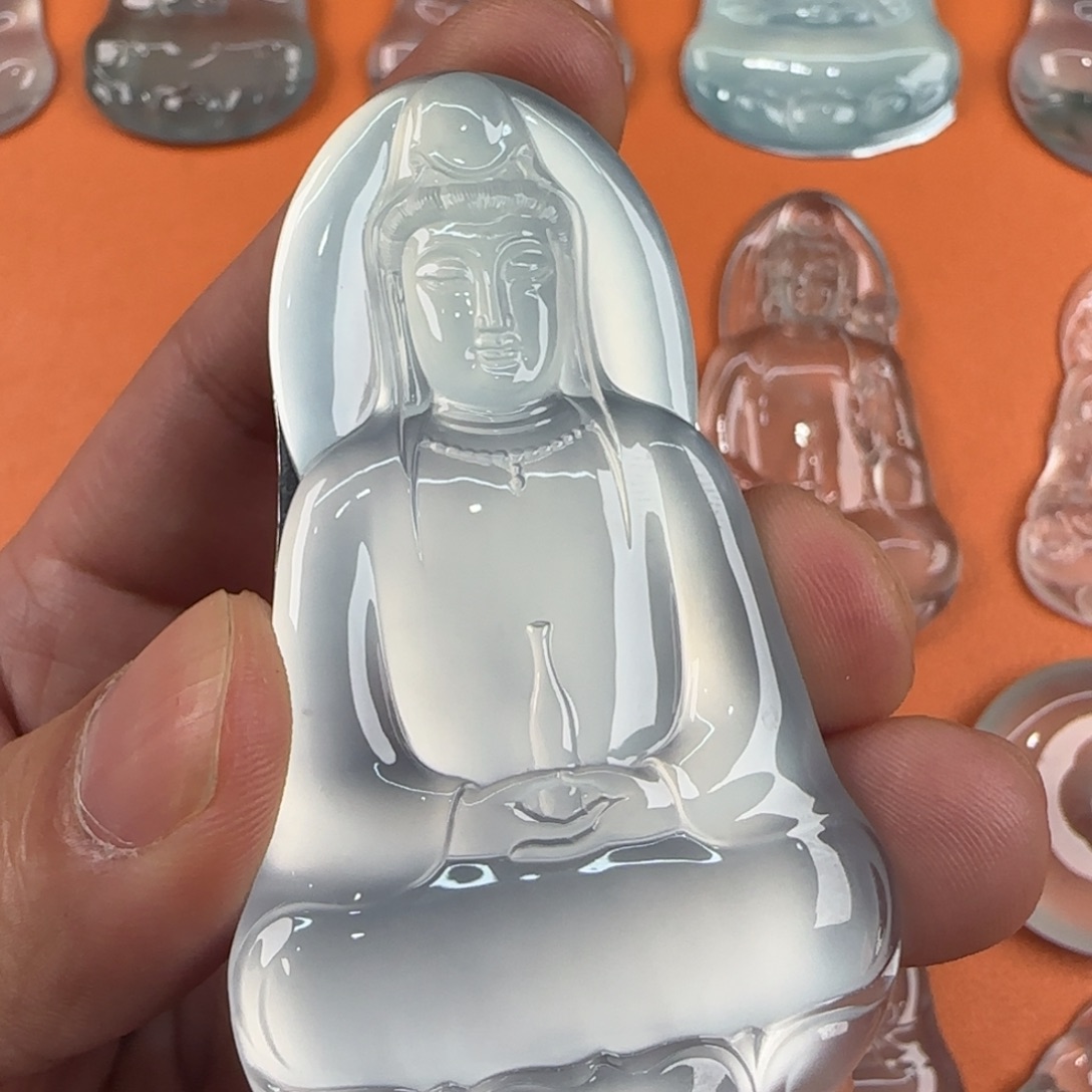 定制翡翠未镶嵌天然