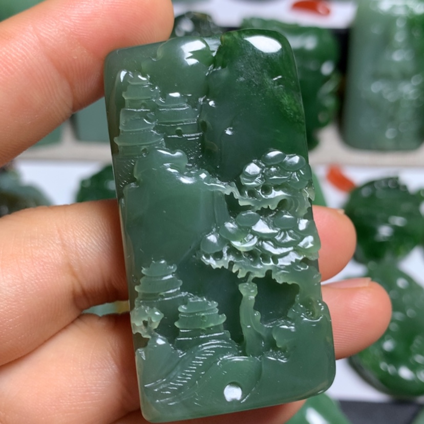 【闪购商品】和田玉未镶嵌挂件