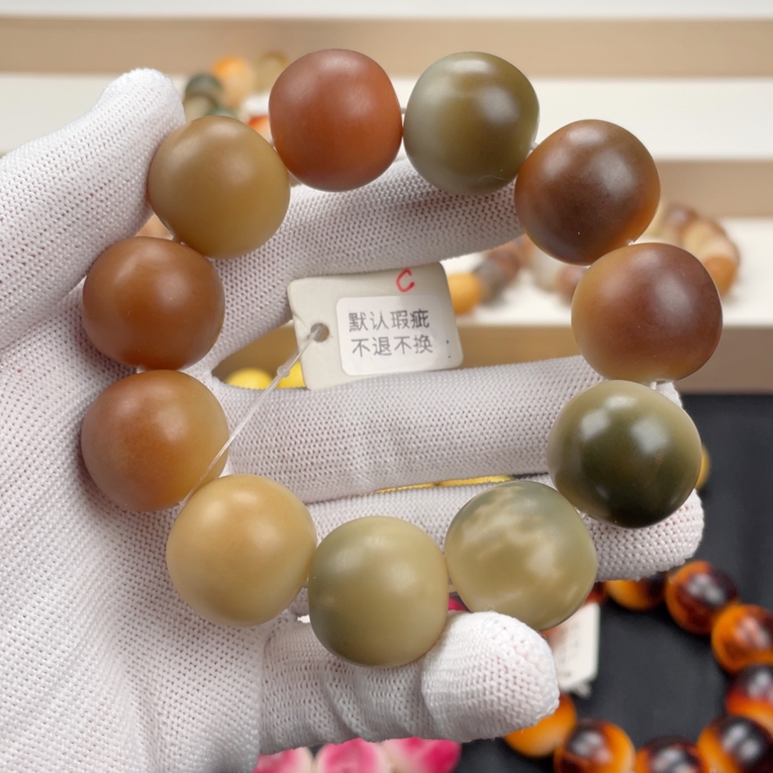 吊坠菩提根/象牙果卡22微瑕手工干磨