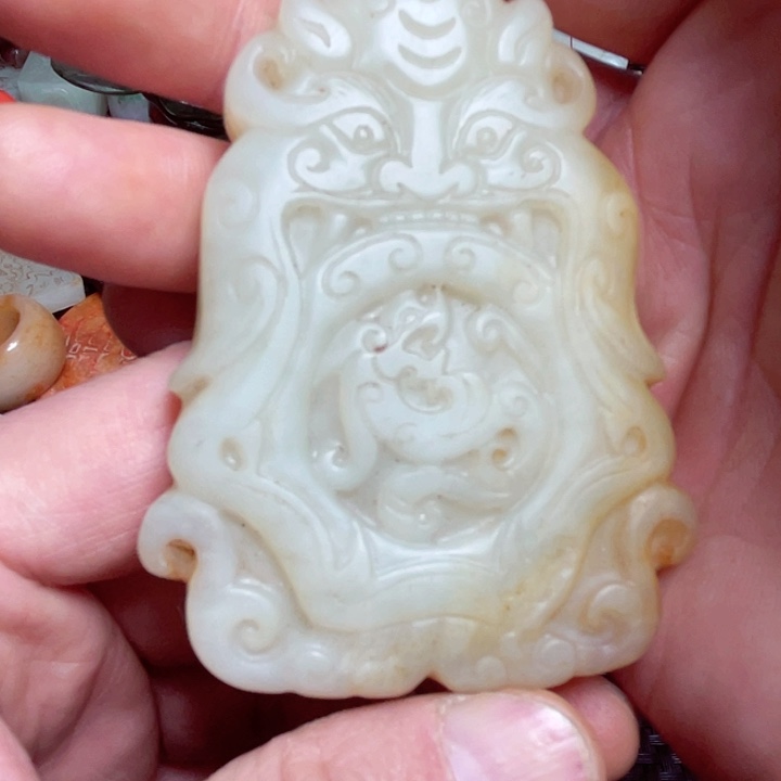 滴血莲花菩提把件