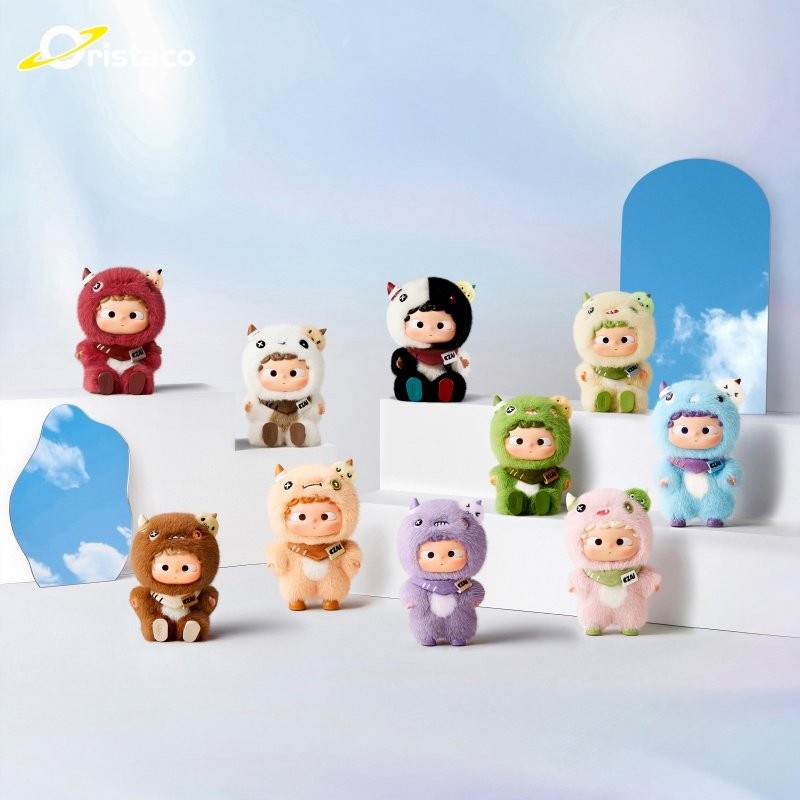 HEYONE黑玩哦崽情绪棱镜系列毛绒挂件盲盒