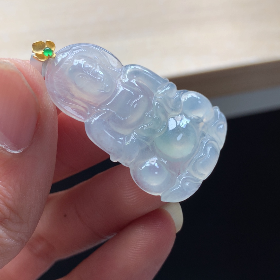 颈饰未镶嵌翡翠往****n吊坠