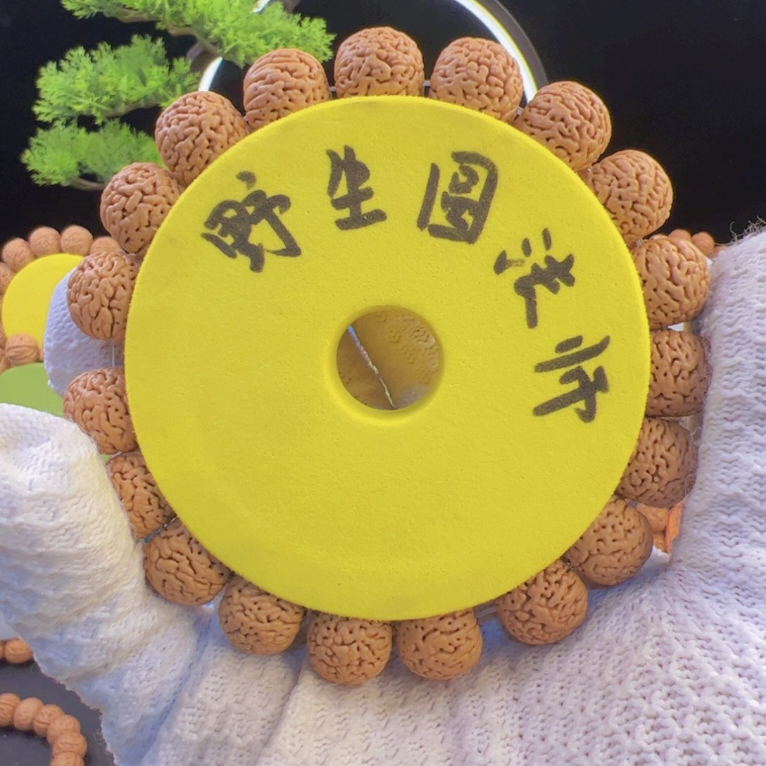 桃核手串野生圆法师