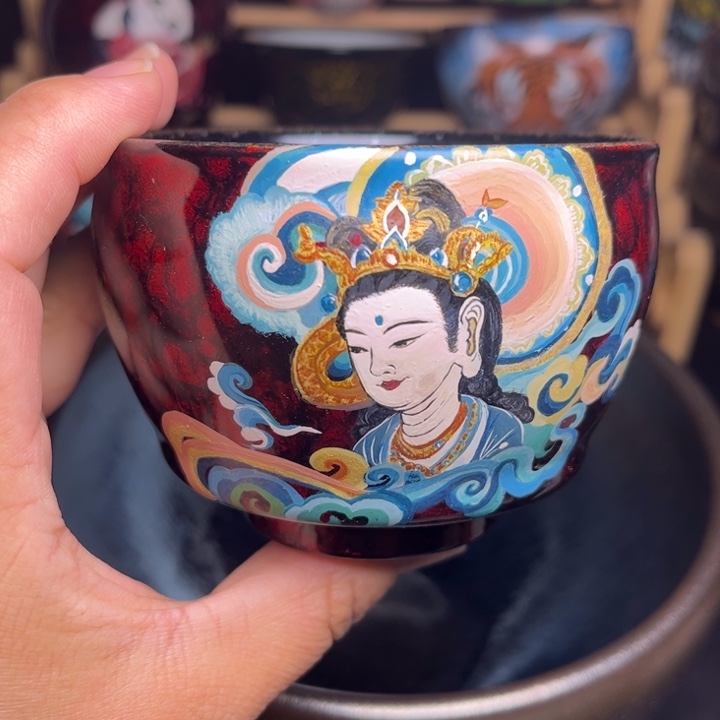 茶盏主播家的大漆真漂亮！