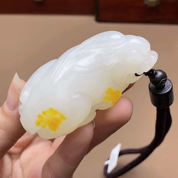 和田玉挂件未镶嵌F