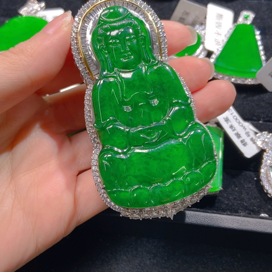 翡翠吊坠(不含链)未镶嵌韩*良