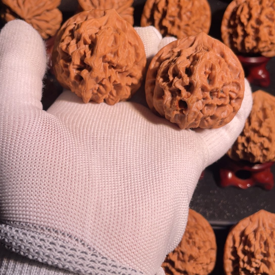 把件文玩核桃44官帽