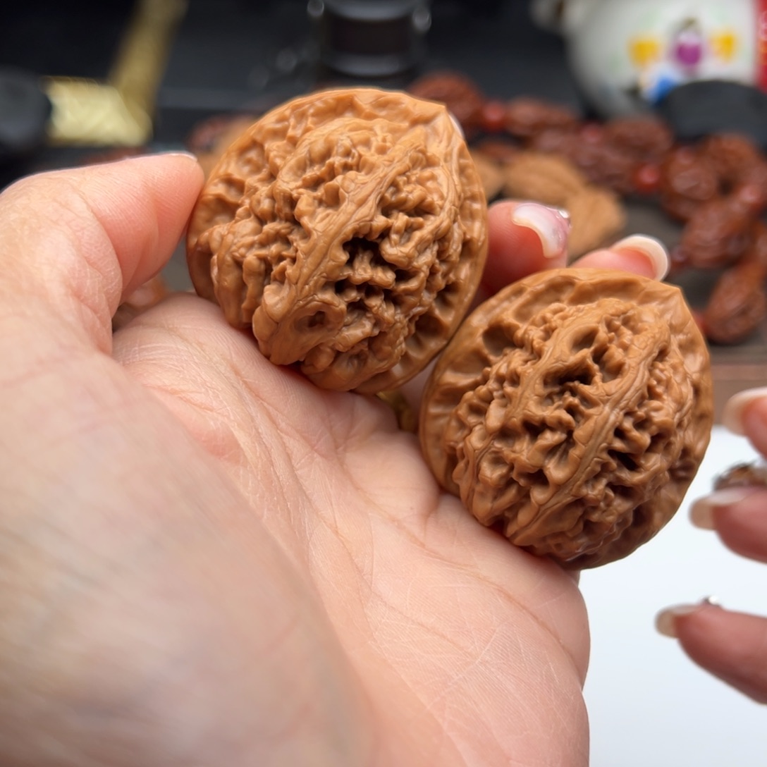 文玩核桃把件凤凰台39