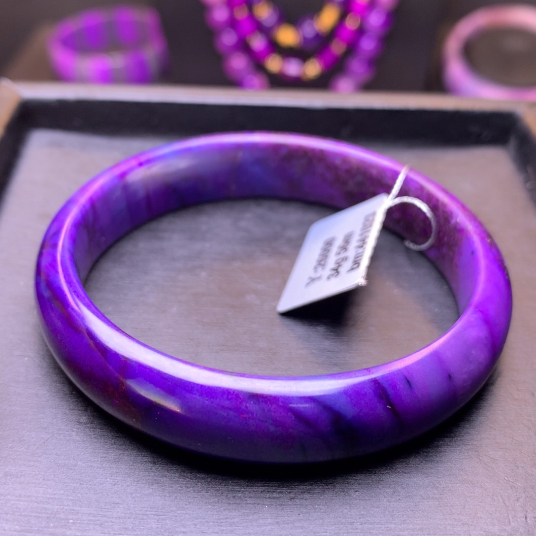 苏纪石（舒俱来）未镶嵌手镯56+