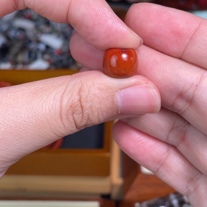 南红玛瑙未镶嵌颈饰78